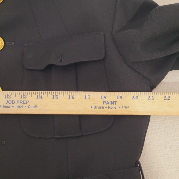1950s USMC Formal Mens Dress Coat Size 40R Rare Military Collectible Korean War - Picture 9 of 10